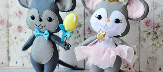 Направи си сам мишка Нова година символ