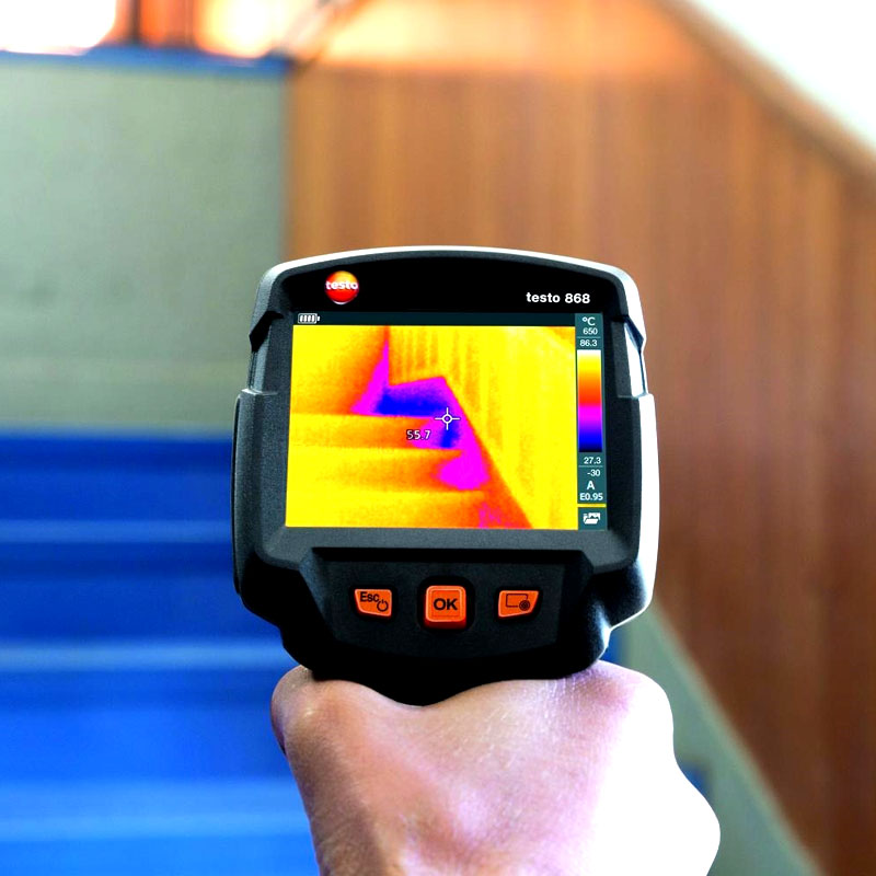 Met behulp van een warmtebeeldcamera kunt u probleemgebieden identificeren Met behulp van een warmtebeeldcamera kunt u probleemgebieden identificeren